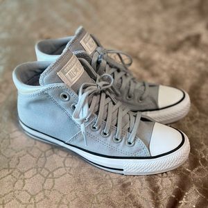 Converse 7 Women Wolf Grey Hightops
